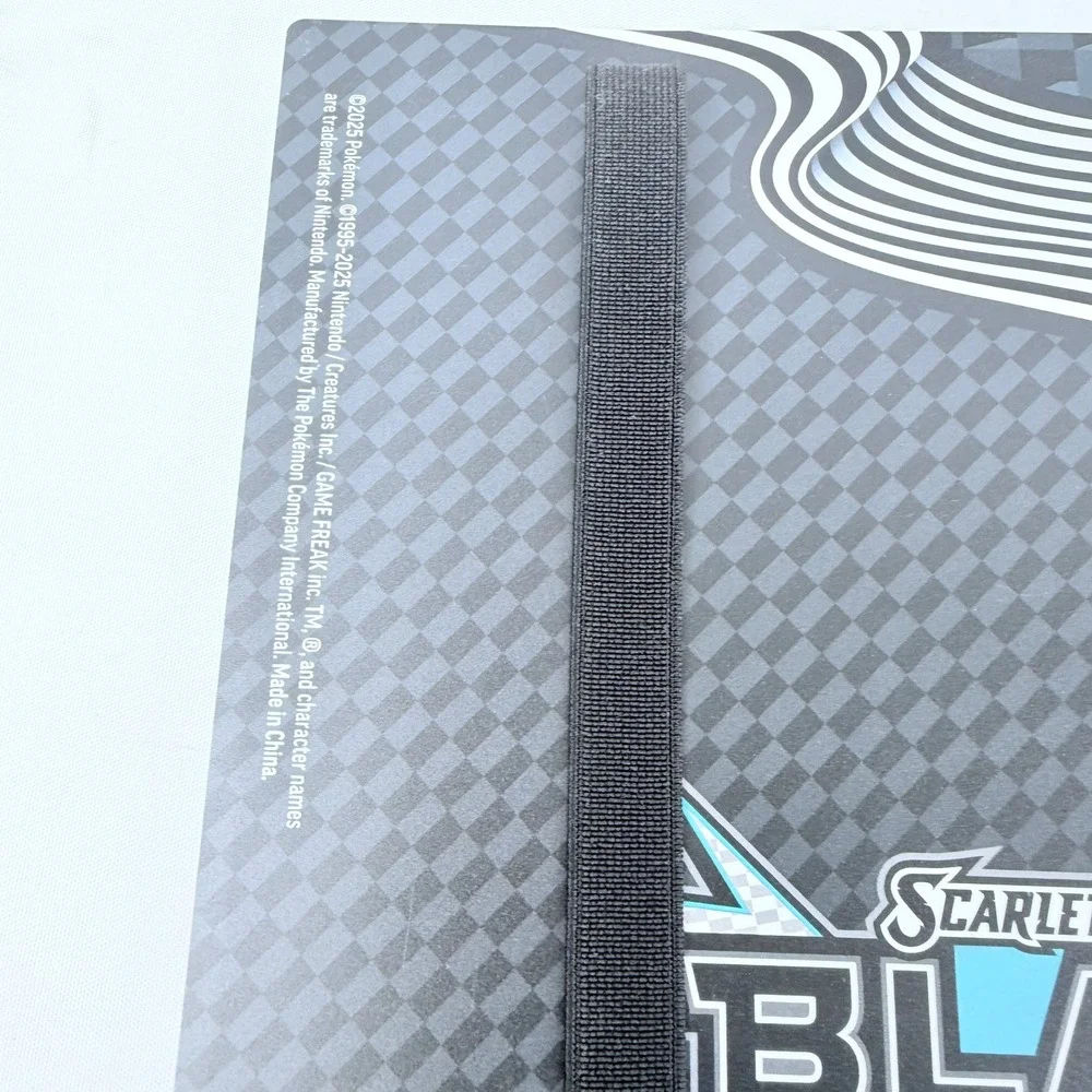 Pokemon TCG Zekrom 9-Pocket Portfolio Scarlet & Violet Black Bolt Card Binder